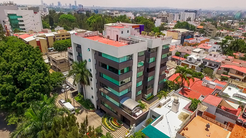 Vista aérea de Providencia Elite