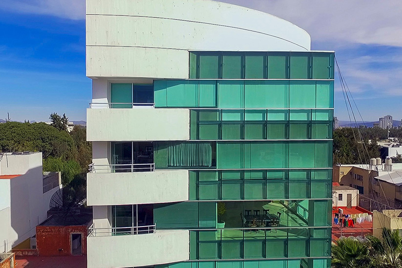 Acercamiento a la arquitectura de Torre Nautilius